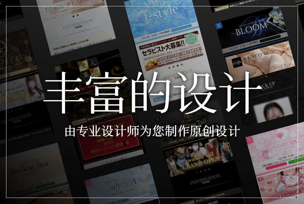 丰富设计 由专业设计师制作原创设计